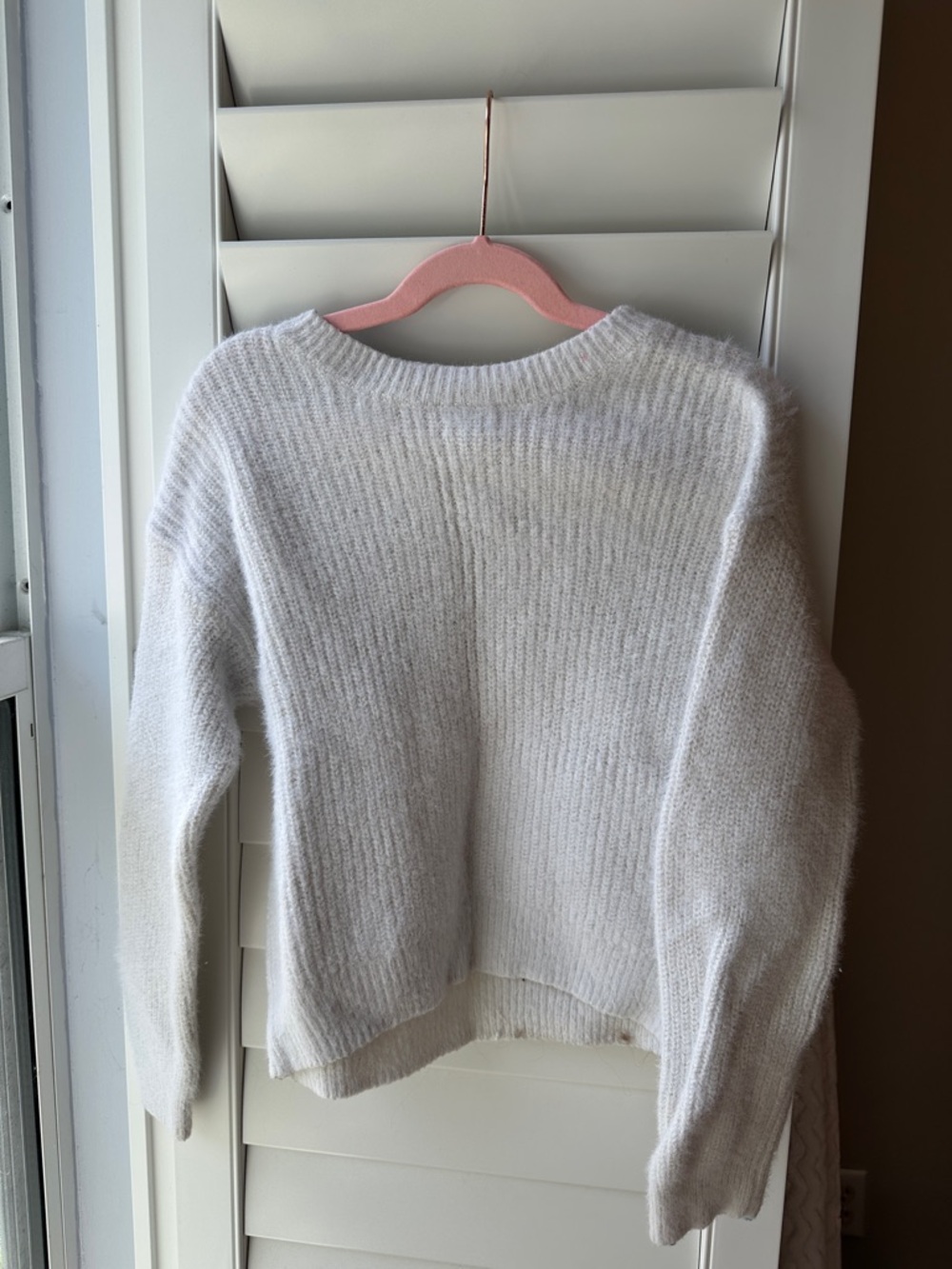art class Cream Knit Crewneck Sweater